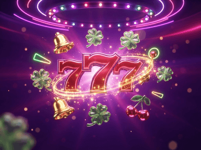 A luxurious and modern digital casino lobby featuring elegant rose gold design elements